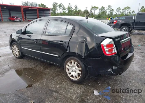 2010 Nissan Sentra 2.0S из США, поврежденный, VIN 3N1AB6AP9AL698323